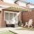 Cortina Retractabilă Manual Verde și galben 300x250 cm Tesatura GartenMobel Dekor