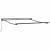 Cortina Retractabilă Manual Antracit și Alb 350x250 cm GartenMobel Dekor