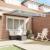 Cortina Retractabilă Manual Antracit și Alb 350x250 cm GartenMobel Dekor