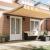 Cortina Retractabilă Manual Portocalie și albă 500x300 cm GartenMobel Dekor