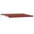 Cortina Retractabilă Manual Portocalie și maro 500x300 cm GartenMobel Dekor