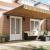 Cortina Retractabilă Manual Albastru Marin 500x300 cm GartenMobel Dekor