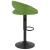 Scaune de bar, 2 buc., verde deschis, catifea GartenMobel Dekor