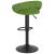 Scaune de bar, 2 buc., verde deschis, catifea GartenMobel Dekor