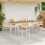 Set de Dining pentru Grădină  7 piese Lemn Solid de Tec GartenMobel Dekor
