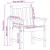 Scaune de Dining  6 pcs Alb 65.5x55.5x88 cm HDPE GartenMobel Dekor