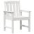 Scaune de Dining  6 pcs Alb 65.5x55.5x88 cm HDPE GartenMobel Dekor