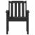 Scaune de Masă pentru Grădină  6 pcs Negre 65,5x55,5x88 cm HDPE GartenMobel Dekor
