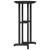 Set bar 3 piese  negru HDPE GartenMobel Dekor
