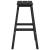 Scaune de Bar  6 pcs Negru HDPE GartenMobel Dekor