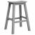 Scaune de Bar  9 pcs Gri deschis HDPE GartenMobel Dekor