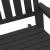 Scaune Balansoare  2 buc Negru 70x92x107.5 cm HDPE GartenMobel Dekor