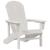 Scaune Adirondack 2 pcs Alb 74x82x90 cm HDPE GartenMobel Dekor