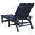 Șezlonguri  2 piese Bleumarin 162x53x98.5 cm HDPE GartenMobel Dekor