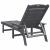 Șezlonguri 2 buc Gri deschis 162x53x98.5 cm HDPE GartenMobel Dekor