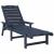 Set Lounge 3 Piese  Bleumarin HDPE GartenMobel Dekor