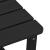 Set de lounge de grădină  3 piese - Negru HDPE GartenMobel Dekor
