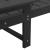 Set de lounge de grădină  3 piese - Negru HDPE GartenMobel Dekor
