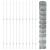 Set Stâlpi Gard  22 pcs U-Channel 100 cm Oțel Galvanizat GartenMobel Dekor