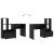 Birou Stejar negru 131.5 x 50 x 106.5 cm Lemn compozit GartenMobel Dekor