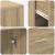 Birou de colț Sonoma Oak 102x88x75 cm Lemn aglomerat GartenMobel Dekor