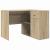 Birou de colț Sonoma Oak 102x88x75 cm Lemn aglomerat GartenMobel Dekor