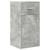 birou de colț gri beton 102x88x75 cm lemn ingineresc GartenMobel Dekor