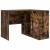 Birou de Colț Stejar Afumat 102x88x75 cm Lemn Ingineresc GartenMobel Dekor
