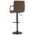Scaun de bar, maro, material textil GartenMobel Dekor