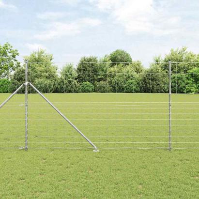 Gard de câmp 1.5x50 m din oțel zincat GartenMobel Dekor