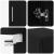 Slim Storage Cabinet Stejar Negru 30x42.5x225 cm Lemn prelucrat GartenMobel Dekor