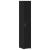 Slim Storage Cabinet Stejar Negru 30x42.5x225 cm Lemn prelucrat GartenMobel Dekor