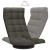 Scaun de podea pivotant, gri închis, material textil GartenMobel Dekor