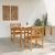 Set de dining pentru grădină , 3 piese, lemn masiv de acacia GartenMobel Dekor