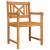 Set de dining pentru grădină din lemn de acacia, 3 piese GartenMobel Dekor