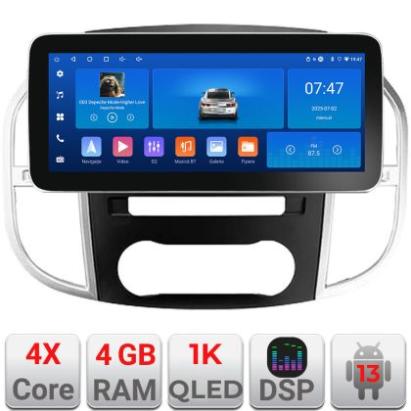 Navigatie Mercedes Vito w447 2016- Edotec 4+64 12.3 inch Incell 1K android Wifi 5Ghz gps internet  Kit-w447 CarStore Technology