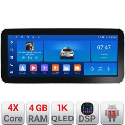 Navigatie Mercedes Viano Vito 2014-2022 Edotec 4+64 12.3 inch Incell 1K android Wifi 5Ghz gps internet  Kit-viano-old CarStore Technology