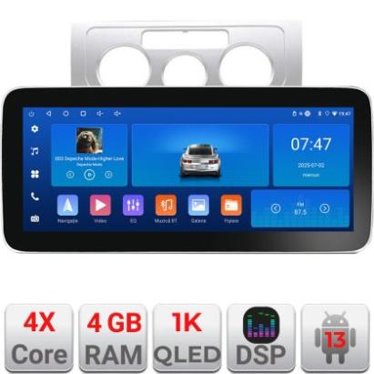 Navigatie VW Touran 2003-2010 K-TOURAN1 Edotec 4+64 12.3 inch Incell 1K android Wifi 5Ghz gps internet a CarStore Technology