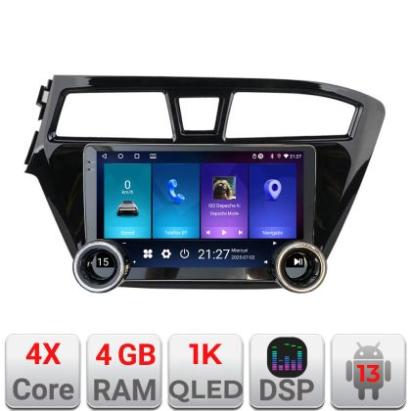 NavigatieHyundai I20 2015-2018 Kit-517 Edotec  4+64 10.5 inch Incell 1K android Wifi 5Ghz gps internet CarStore Technology