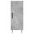 Dulap înalt, gri beton, 34,5x34x180 cm, lemn prelucrat GartenMobel Dekor