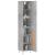 Dulap înalt, gri beton, 34,5x34x180 cm, lemn prelucrat GartenMobel Dekor