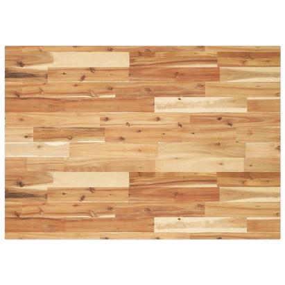 Blat de birou finisat cu ulei, 100x70x2 cm, lemn masiv acacia GartenMobel Dekor