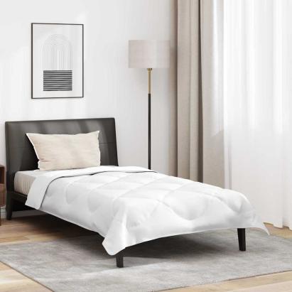 Duvet pentru toate sezoanele Altele Alb 155 x 220 cm Microfibră GartenMobel Dekor