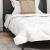 Duvet 2 în 1 cu pernă 2 pcs Alb 155 x 220 cm Microfibră GartenMobel Dekor