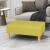 Taburet, verde, 78x56x32 cm, material textil GartenMobel Dekor