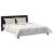 Duvet de iarnă cu pernă 3 pcs Alb 240 x 220 cm Microfibră GartenMobel Dekor