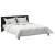 Duvet de iarnă cu pernă 3 pcs Alb 240 x 200 cm Microfibră GartenMobel Dekor