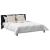 Duvet de iarnă cu pernă 3 pcs Alb 240 x 220 cm Microfibră GartenMobel Dekor