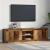 Cabinet TV cu lumini cu bandă LED cu depozitare cu ușă Maro 180 x 34 x 50 cm GartenMobel Dekor
