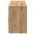 Cabinet TV cu lumini cu bandă LED cu depozitare cu ușă Maro 182 x 34 x 50 cm GartenMobel Dekor